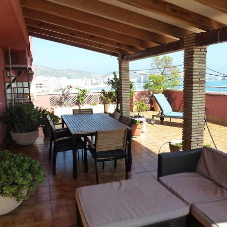 Апартаменти Espectacular Terraza Y Vistas En 1A Linea De Playa Кульєра Екстер'єр фото