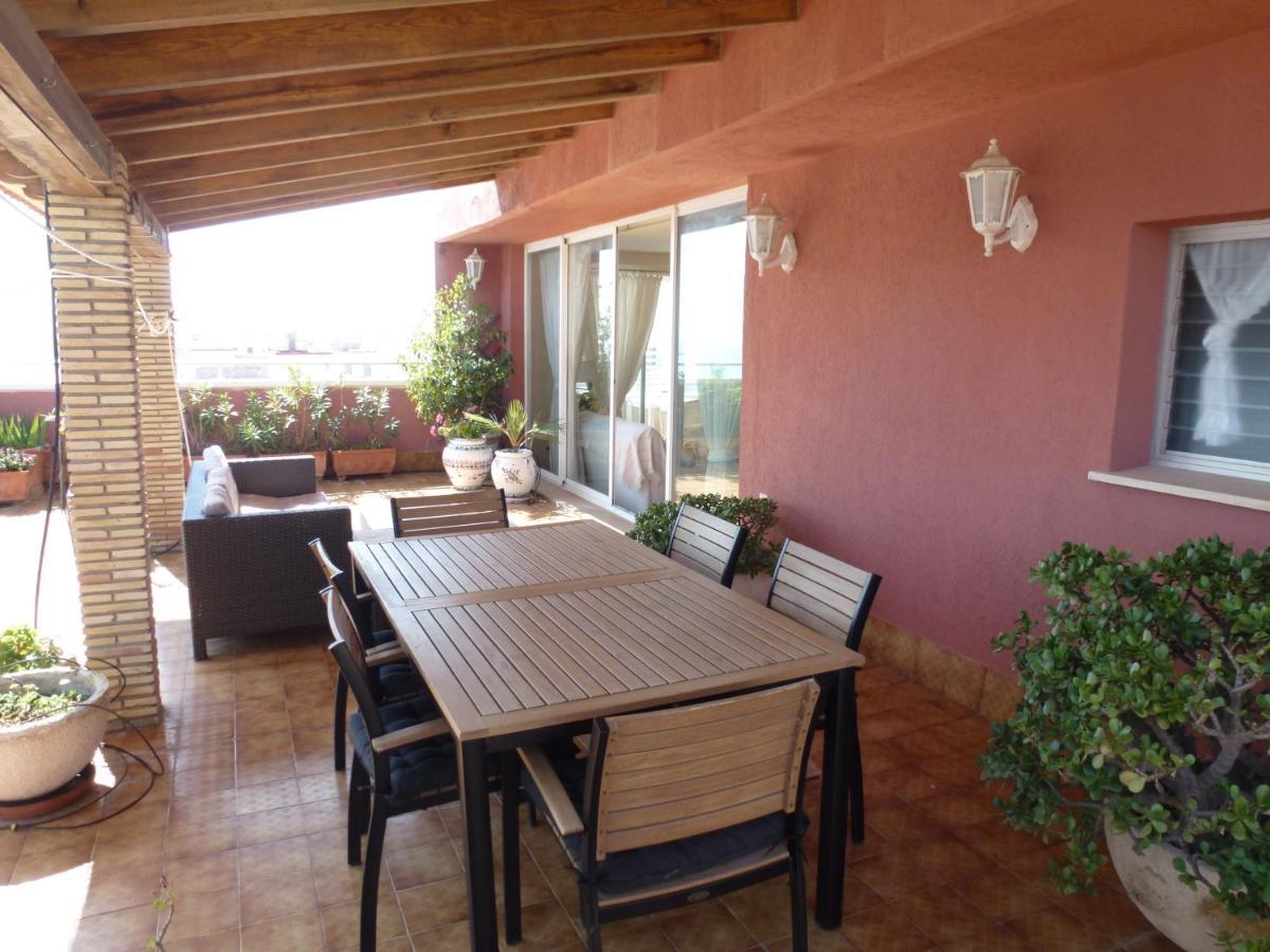 Апартаменти Espectacular Terraza Y Vistas En 1A Linea De Playa Кульєра Екстер'єр фото